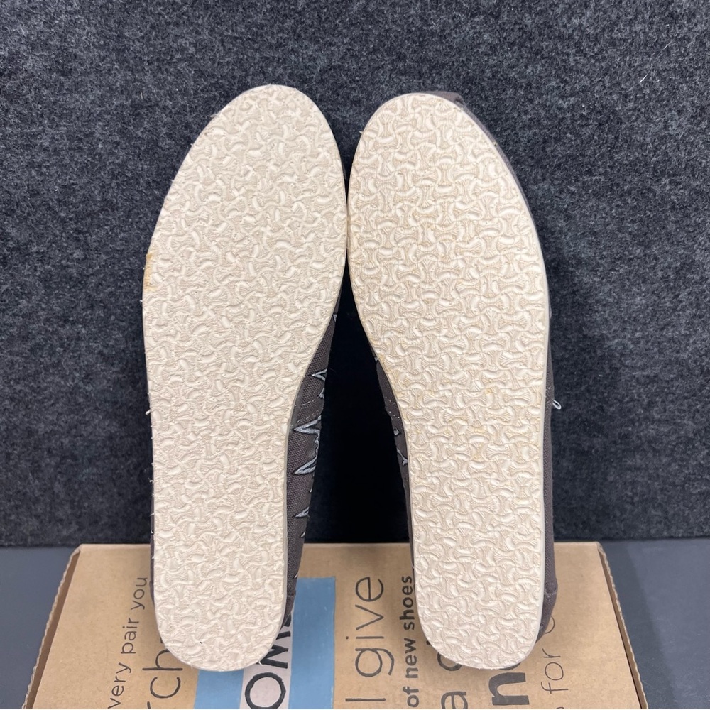 Toms Alpargata Classic “EKG” Slip On Women’s Shoes Size 9.5 - Picture 9 of 12